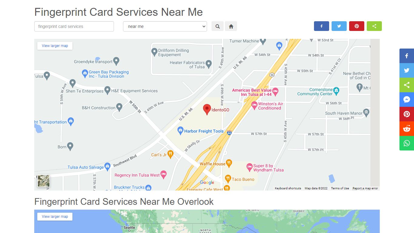 Fingerprint Card Services Near Me