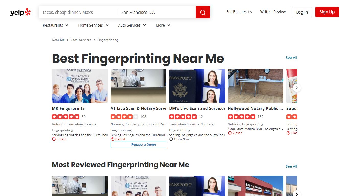 Best Fingerprinting Near Me - August 2022: Find Nearby ... - Yelp